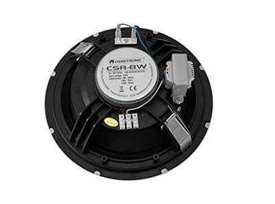 Omnitronic CSR-8W Breedband inbouwluidspreker 10 W Wit 1 stuk(s) Omnitronic CSR-8W Breedband inbouwluidspreker 10 W Wit 1 stuk(s)