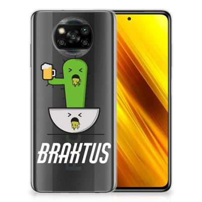 Xiaomi Poco X3 | Poco X3 Pro Telefoonhoesje met Naam Braktus
