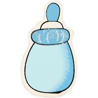 https://www.cchobby.nl/zuigfles-afm-22x37-mm-dikte-1-7-mm-glitter-lichtblauw-10-stuk-1-doos - thumbnail