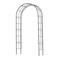 Metalen rozenboog 'Morning Magic' H 229 x 113 x 38 cm - thumbnail