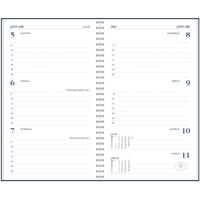 Agendavulling 2026 Ryam Memoplan 7 7dagen/2pagina&apos;s wit - thumbnail