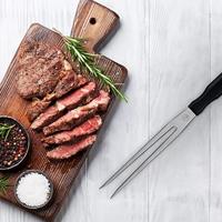 Messermeister four seasons vleesvork 18 cm rvs/zwart - thumbnail