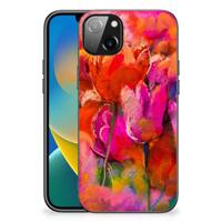 Kleurrijke Telefoonhoesje iPhone 14 Plus Tulips - thumbnail