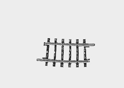 H0 Märklin K-rails (zonder ballastbed) 2224 Gebogen rails 10 stuk(s) H0 Märklin K-rails (zonder ballastbed) 2224 Gebogen rails 10 stuk(s)