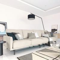 Kave Home 4-zits Bank 'Galene' 414cm, kleur Beige - thumbnail