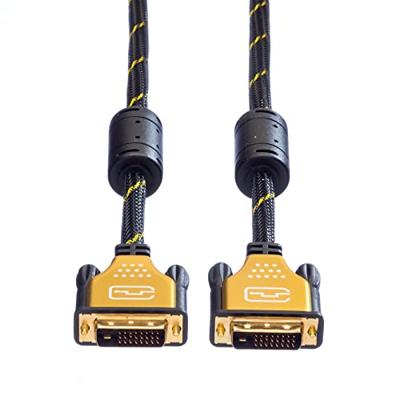 ROLINE GOLD Monitorkabel DVI, M-M, (24+1) dual link, 3 m ROLINE GOLD Monitorkabel DVI, M-M, (24+1) dual link, 3 m