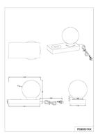 Tafellamp Chloe mat zwart excl. 1x E14 4,9W - thumbnail