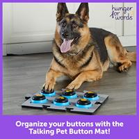 HUNGER FOR WORDS TALKING PET BUTTON MAT - thumbnail