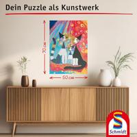 Disney Famille de chats heureuse Puzzel 1000 Stukjes - thumbnail
