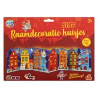 Creative Craft Group Sint raamdecoratie huisjes - thumbnail