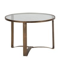 BePureHome Bijzettafel 'Occasional' 65cm, kleur Antique Brass - thumbnail