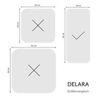 Blomus Delara Broodmand ovaal zwart - thumbnail