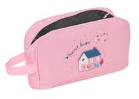 Thermische Snacktas Glow Lab Sweet home Roze 21.5 x 12 x 6.5 cm - thumbnail