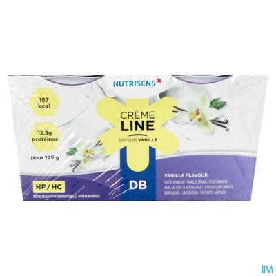 NUTRISENS CREMELINE HP/HC SL VANILLE 4X1