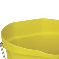 Vikan Emmer geel 12 ltr. met schenktuit - thumbnail