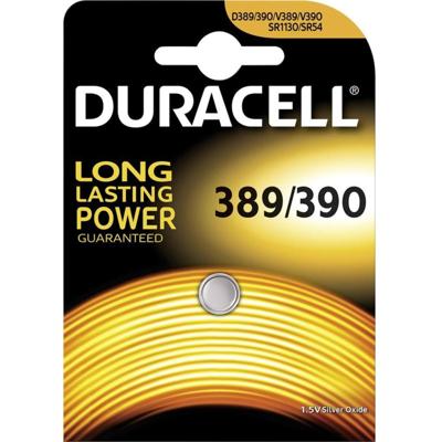 Duracell Knoopcel 389 1.55 V 1 stuk(s) 80 mAh Zilveroxide 389/390