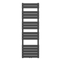 Belrad Handdoekradiator - middenaansluiting - 1600X500mm - Zwart BFRZ1600500 - thumbnail