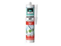 Siliconenkit Glas Transparant Koker 300 ml Bison - Bison - thumbnail