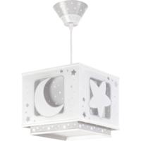 Dalber hanglamp Moonlight glow in the dark 24 cm 60W grijs - thumbnail