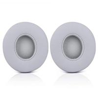 1 paar zachte spons OORWARMER hoofdtelefoon jas voor beats solo 2 0 Wired versie (grijs) - thumbnail