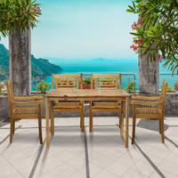 Artistiq Living Tuinset 'Larissa' 4 stoelen + 1 tafel, Acaciahout - thumbnail