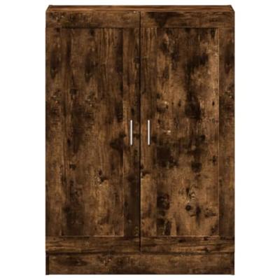 Boekenkast 82,5x30,5x115 cm bewerkt hout gerookt eikenkleurig