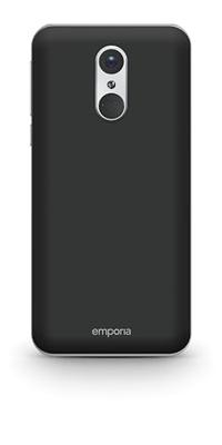 EmporiaSmart.3 | 4G VoLTE mobiele telefoon | smartphone voor senioren zonder contract | mobiele telefoon met noodoproepknop | 5,5 inch scherm | Android 9 | 13 MP camera | zwart