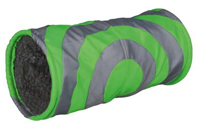TRIXIE TUNNEL CAVIA GRIJS / GROEN 35X15X15 CM 2 ST