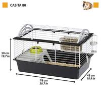 Kooi Ferplast 80 Metaal Plastic 70 x 70 x 48 cm - thumbnail