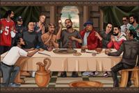 Poster The Last Supper of Hip Hop 91,5x61cm - thumbnail