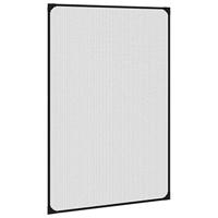 VidaXL Insectenhor voor ramen magnetisch 80x120 cm antracietkleurig - thumbnail