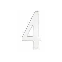 Intersteel Huisnummer 4Numbra 15cm RVS - 0035.402044 - thumbnail