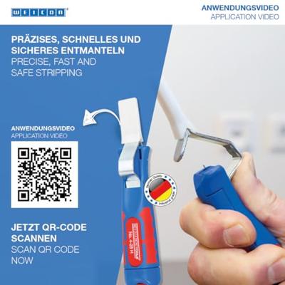WEICON TOOLS 10012844 4-28 H Draadstripmes Geschikt voor: Ronde kabel 4 tot 28 mm