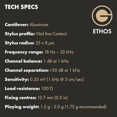 Goldring: Ethos SE Cartridge Moving Coil