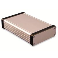 Hammond Electronics 1455J1201 Profielbehuizing 120 x 78 x 27 Aluminium Aluminium 1 stuk(s) - thumbnail