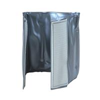 Gerimport Drankkoeler 40 x 17 Cm kleur Grijs - thumbnail