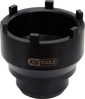 KS Tools 450.0168 3/4-sleufmoersleutel met 6 pennen voor Mercedes en MAN, 95-115mm