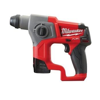 Milwaukee M12 CH-0 compact boorhamer SDS-Plus excl. accu en lader