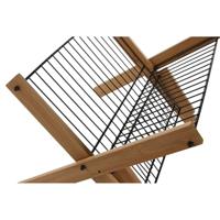 Afdruiprek voor Keukengootsteen Home ESPRIT Zwart 39,5 x 38 x 27 cm - thumbnail