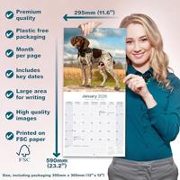 Duitse Staande Kalender 2026 - thumbnail