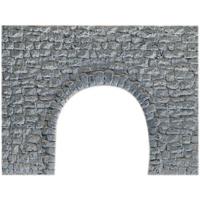 NOCH 58300 H0 Tunnelportaal voor lokaal verkeer 1-sporig Hardschuim model, Geverfd - thumbnail