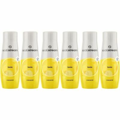 SODASTREAM Concentrates - Verpakking van 6 tonische concentraten - Tot 54 liter dranken - 440 ml
