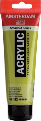 Royal Talens Amsterdam Acrylverf 120 ml - Olijfgroen Licht 621