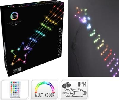 Vallende ster multi colour 85 lamps