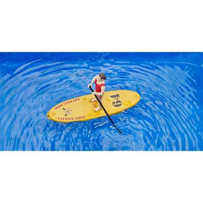 bruder bworld Strandwacht met SUP board speelfiguur bruder bworld Strandwacht met SUP board speelfiguur