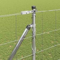 Weidehekwerk Zilver 25 x 1.6 m Gegalvaniseerd staal - thumbnail