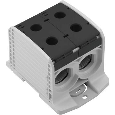 Weidmüller 2502940000 Doorgangsklem 82.60 mm Schroeven Grijs, Zwart 1 stuk(s)