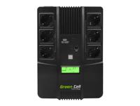 Green Cell AiO 800VA LCD Line-interactive 0,8 kVA 480 W 6 AC-uitgang(en) - thumbnail