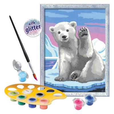 Ravensburger creart pawsome polar bear