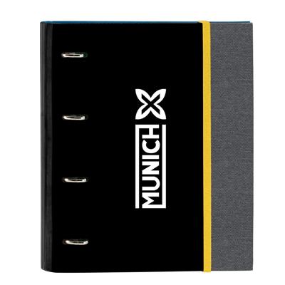 Ringmap Munich Topo Zwart 27 x 32 x 3.5 cm